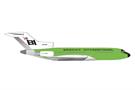 Herpa 1:500 Braniff International Boeing 727-100, solid lime green, N300BN