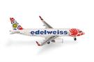 Herpa 1:500 Edelweiss Air Airbus A320, Help Alliance, HB-JLT