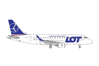 Herpa 1:500 LOT Polish Airlines Embraer E170, SP-LDI