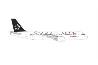 Herpa 1:500 Swiss Airbus A320, Star Alliance, HB-IJM Richterswil