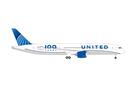 Herpa 1:500 United Airlines Boeing 787-9 Dreamliner, 100 Years, N61101
