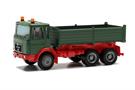 Herpa Basic H0 MAN F8 Kipp-LKW 3-achs, grün/rot