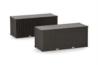 Herpa H0 20'-Container, Bundeswehr (Inhalt: 2 Stk.)