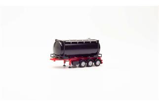 Herpa H0 26'-Containerchassis mit Swapcontainer, schwarz