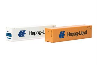 Herpa H0 40'-Container Hapag-Lloyd (Inhalt: 2 Stk.)