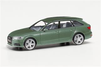 Herpa H0 Audi A4 Avant, distriktgrün metallic