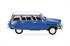 Herpa H0 Citroen AMI 6 Break, enzianblau mit weissem Dach | Bild 3