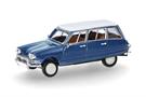 Herpa H0 Citroen AMI 6 Break, enzianblau mit weissem Dach