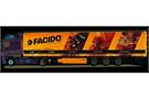 Herpa H0 DAF XF105 SSC Gardinenplanen-Sattelzug, FACIDO/Justen (SoSe RLP)