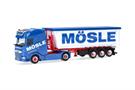 Herpa H0 DAF XG+ Stahlmulden-Sattelzug, Mösle