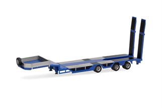 Herpa H0 Goldhofer Allrounder-Auflieger, enzianblau