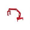 Herpa H0 Hiab Ladekran X-HIPRO 232 E-3 mit Palettengabel, rot