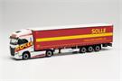 Herpa H0 Iveco S-Way Gardinenplanen-Sattelzug, Solle