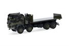 Herpa H0 Iveco Trakker geschützt Wechsellader-LKW 8x8, Bundeswehr