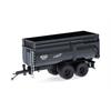 Herpa H0 Krampe Kippmuldenanhänger BigBody 650, schwarz