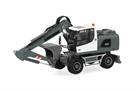 Herpa H0 Liebherr Mobilbagger A920 Litronic, grau/gelb