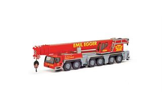 Herpa H0 Liebherr Mobilkran LTM 1300-6.2, Emil Egger