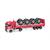 Herpa H0 MAN eTGX GX 40' Flatrackcontainer-Sattelzug mit Kabeltrommeln, ONE