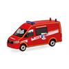 Herpa H0 MAN TGE Halbbus Hochdach, Feuerwehr Oberhausen / ELW