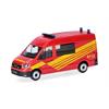 Herpa H0 MAN TGE Halbbus Hochdach, Feuerwehr