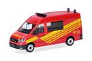 Herpa H0 MAN TGE Halbbus Hochdach, Feuerwehr