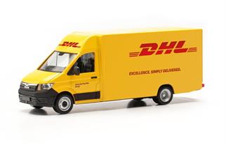 Herpa H0 MAN TGE Paketverteilerfahrzeug, Deutsche Post / DHL