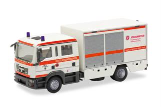 Herpa H0 MAN TGL 08 GW-SAN, Die Johanniter Cottbus - Bevölkerungsschutz