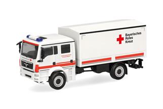 Herpa H0 MAN TGM Mehrzweckkraftwagen GW-Logistik, BRK