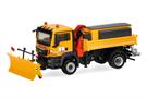 Herpa H0 MAN TGS M Euro6c Dreiseitenkipper 2achs mit Kran, Max Bögl