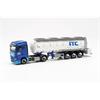 Herpa H0 MAN TGX GM Lebensmitteltank-Sattelzug, ITC