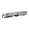 Herpa H0 MAN TGX GM Wechselkoffer-LKW mit Jumbokofferaufliege, UPS