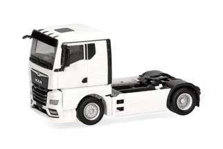 Herpa H0 MAN TGX GN Zugmaschine 2-achs, weiss