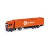 Herpa H0 MAN TGX GX Gardinenplanen-Sattelzug, Elsen