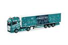 Herpa H0 MAN TGX GX Kühlkoffer-Sattelzug, GESUKO - Fahrer helfen Fahrern