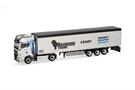 Herpa H0 MAN TGX GX Schubboden-Sattelzug, Baumann / Knapen