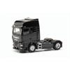 Herpa H0 MAN TGX GX Zugmaschine mit Spiegelkameras, schwarz