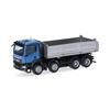 Herpa H0 MAN TGX NN Baukipper 4-achs, blau/silber