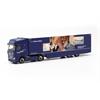 Herpa H0 MB Actros Gigaspace Koffer-Sattelzug, Lufthansa