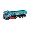 Herpa H0 MB Actros L ProCabin Streamspace Kipp-Sattelzug, Schmuttermair