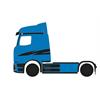 Herpa H0 MB Actros ProCabin e600 Zugmaschine, blau (Sonderserie eXtra)
