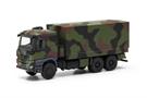 Herpa H0 MB Arocs 6x6 Pritsche/Plane, dekoriert