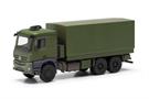 Herpa H0 MB Arocs 6x6 Pritsche/Plane, undekoriert