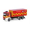 Herpa H0 MB Arocs M Wechsellader-LKW 3achs, Pompiers Cellule Rehab