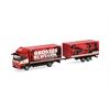 Herpa H0 MB Atego '13 Koffer-Hängerzug, Colonia
