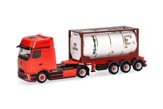 Herpa H0 MB eActros ProCabin Gigaspace Container-Sattelzug, TRITON