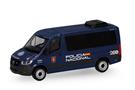 Herpa H0 MB Sprinter 18 Bus Flachdach, Policia Municipal Madrid