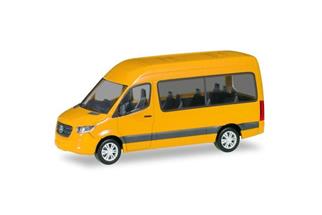 Herpa H0 MB Sprinter '18 Bus HD, verkehrsgelb