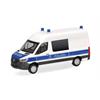 Herpa H0 MB Sprinter '18 Halbbus Hochdach, Polizei NRW / Brandermittler