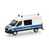 Herpa H0 MB Sprinter '18 Halbbus Hochdach, Polizei NRW / Brandermittler