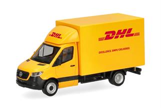 Herpa H0 MB Sprinter '18 mit Kofferaufbau, DHL